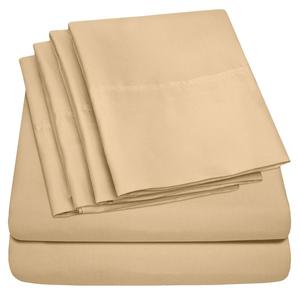 Sweet Home Collection 1500 Series Solid Microfiber Sheets Set