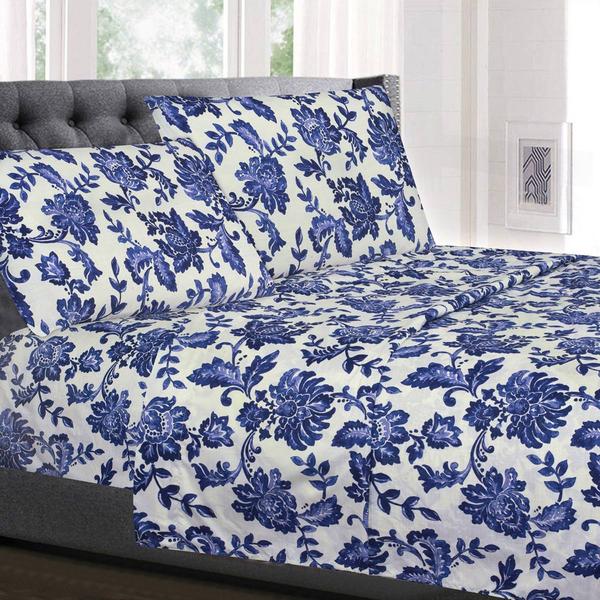 Sweet Home Collection 4pc. Tuscany Microfiber Sheet Set