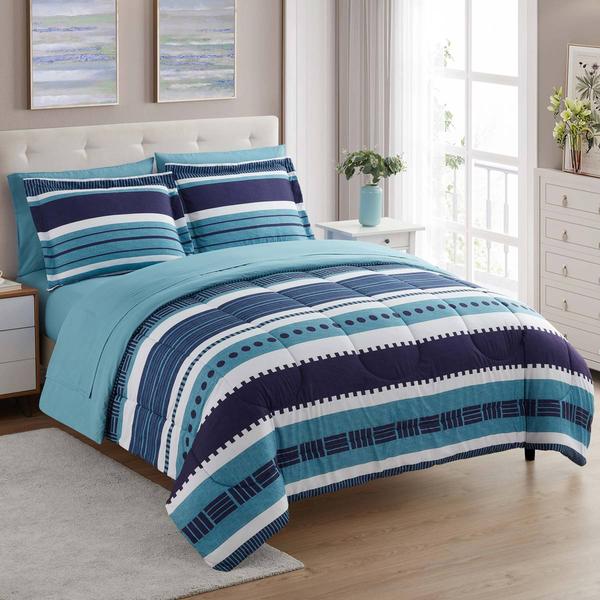 Sweet Home Collection Marino 7pc. Bed in a Bag Comforter Set