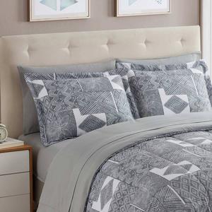 Sweet Home Collection Tulsa 7pc. Bed in a Bag Comforter Set alternate view