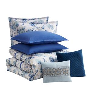 Sweet Home Collection Margolis 7pc. Floral Comforter Set alternate view