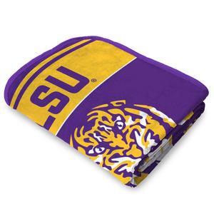 Sweet Home Collection NCAA LSU Tigers Throw alternate view