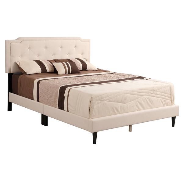 Passion Furniture Deb Adjustable Panel Bed Frame - Queen