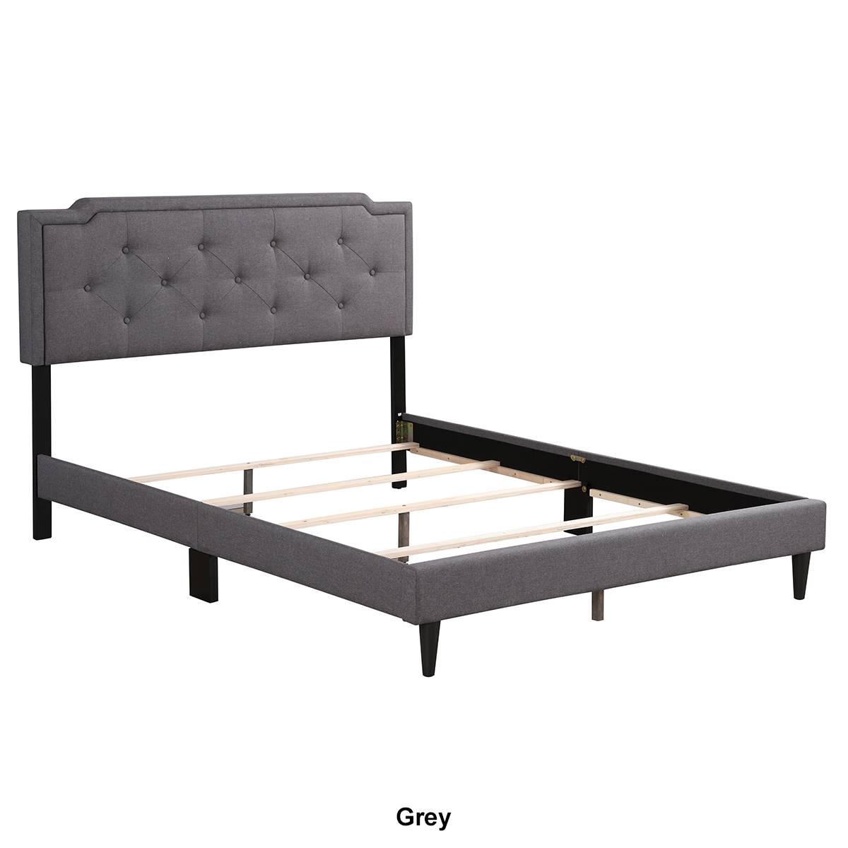 Passion Furniture Deb Adjustable Panel Bed Frame - Queen
