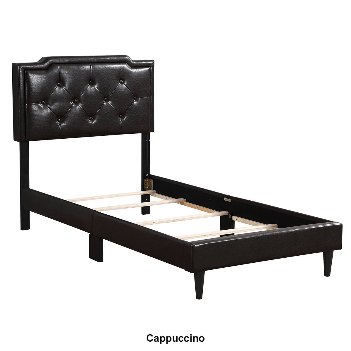 Passion Furniture Deb Adjustable Panel Bed Frame - Twin