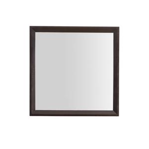 Passion Furniture Classic Square Framed Dresser Mirror - 36x36 alternate view