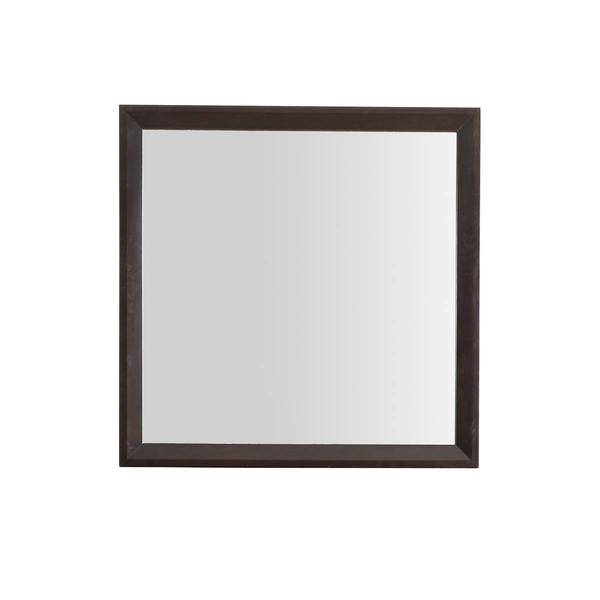 Passion Furniture Classic Square Framed Dresser Mirror - 36x36 alternate view