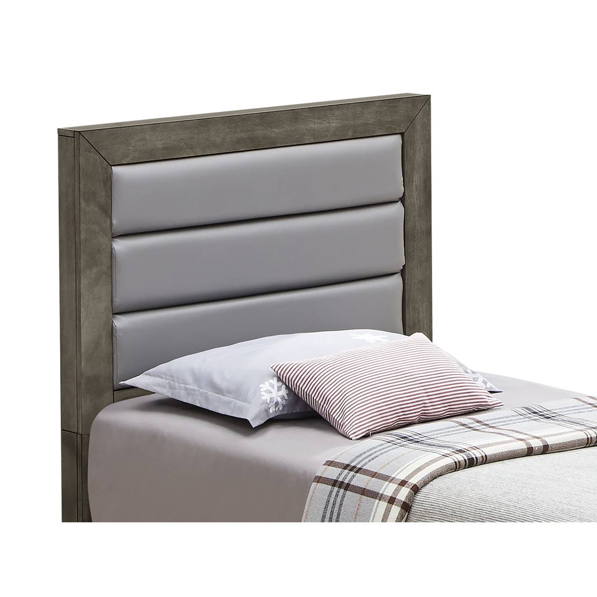 Passion Furniture Burlington Upholstered Bed Frame - Twin