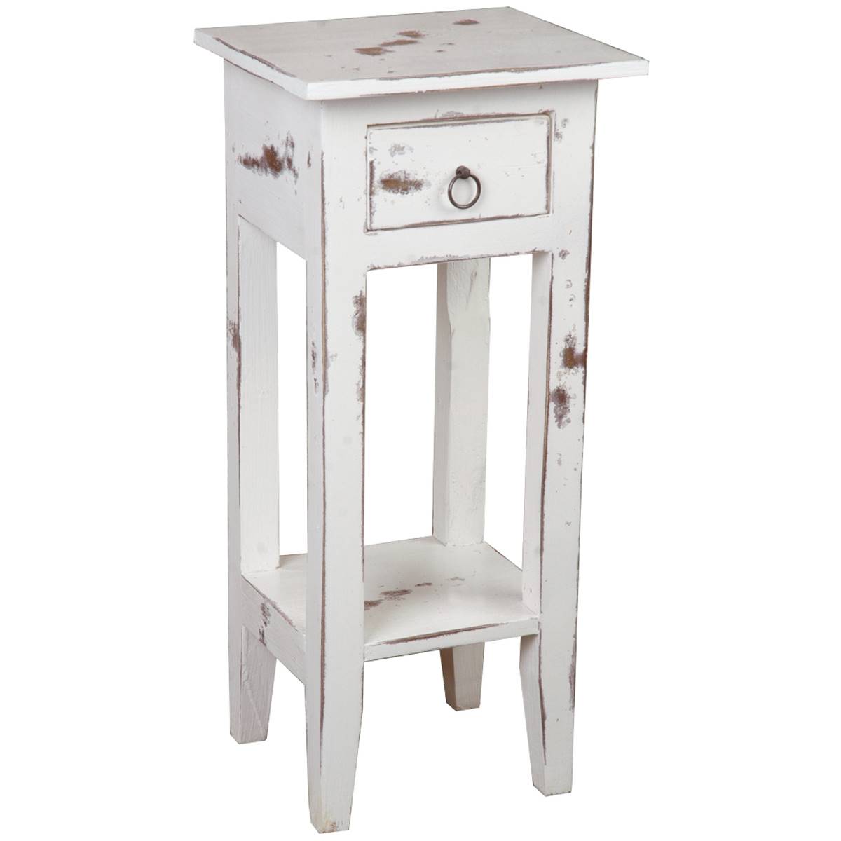 Besthom Chic Cottage End Table With 1 Drawer