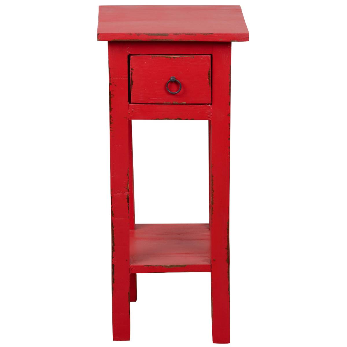 Besthom Chic Cottage End Table With 1 Drawer