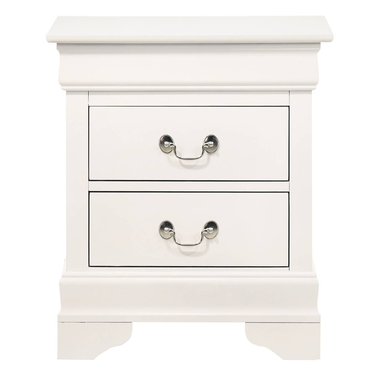 Passion Furniture Louis Philippe 21in. Drawer Nightstand