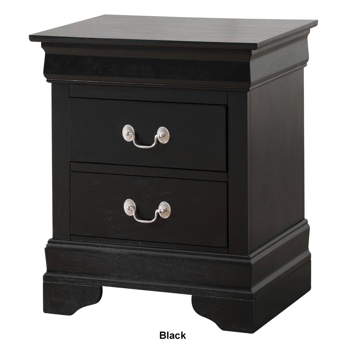 Passion Furniture Louis Philippe 21in. Drawer Nightstand