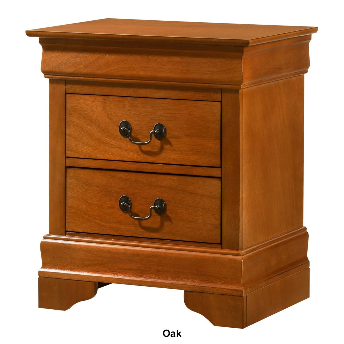 Passion Furniture Louis Philippe 21in. Drawer Nightstand