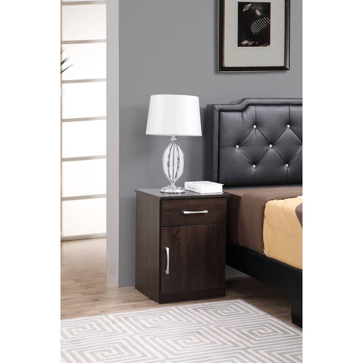 Passion Furniture Alston Nightstand