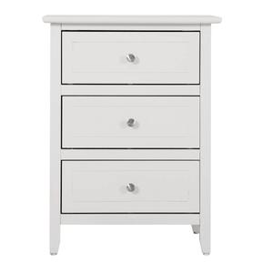 Passion Furniture Daniel 3-Drawer Nightstand alternate view