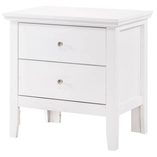 Passion Furniture Primo 2-Drawer Nightstand
