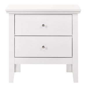 Passion Furniture Primo 2-Drawer Nightstand alternate view