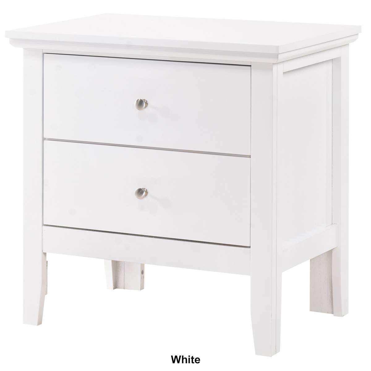 Passion Furniture Primo 2-Drawer Nightstand