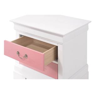 Passion Furniture Louis Philippe 2-Drawer Nightstand alternate view