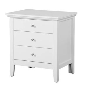 Passion Furniture Hammond 3-Drawer Nightstand