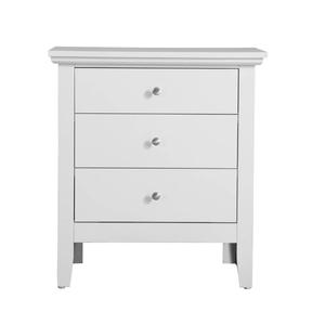 Passion Furniture Hammond 3-Drawer Nightstand alternate view