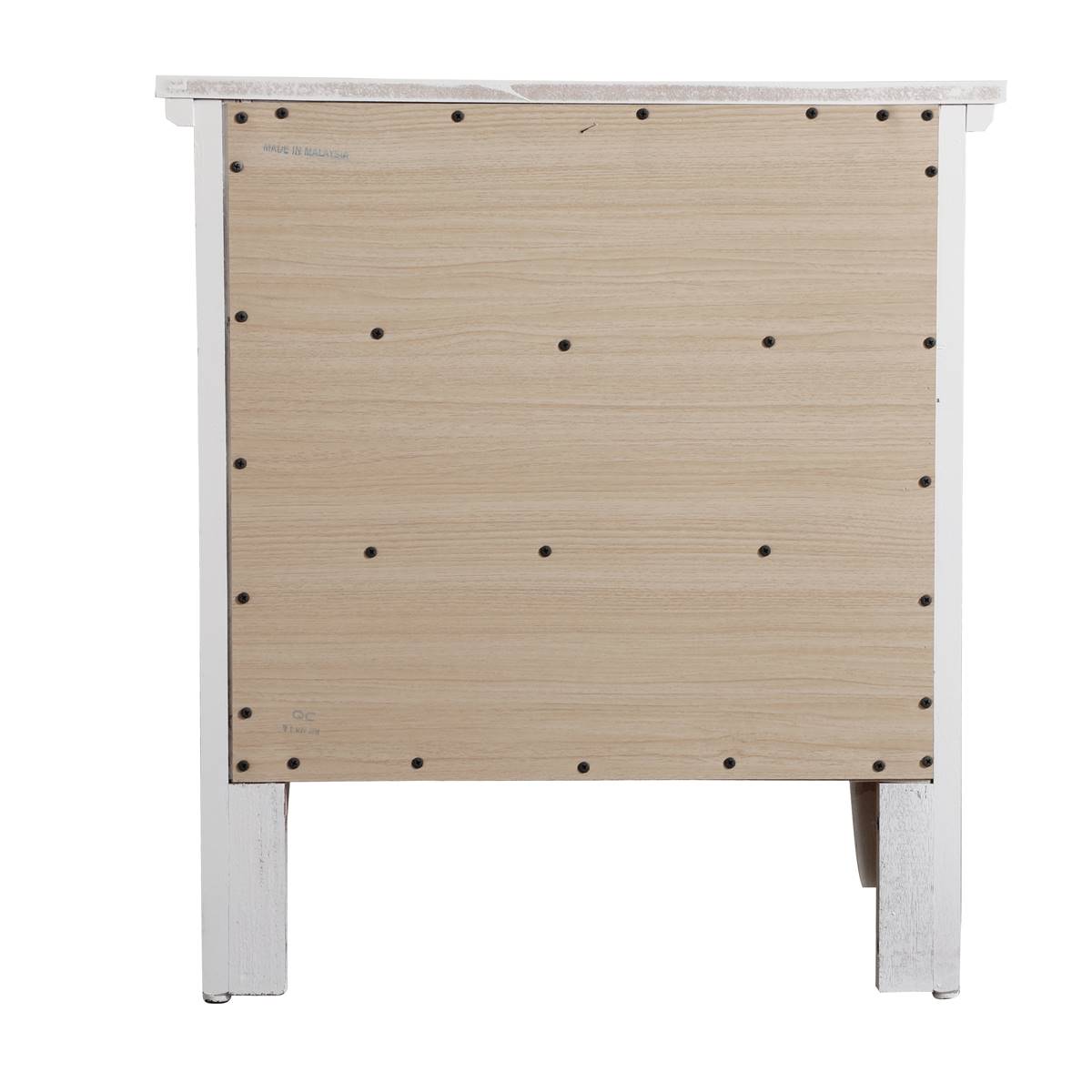 Passion Furniture Hammond 3-Drawer Nightstand