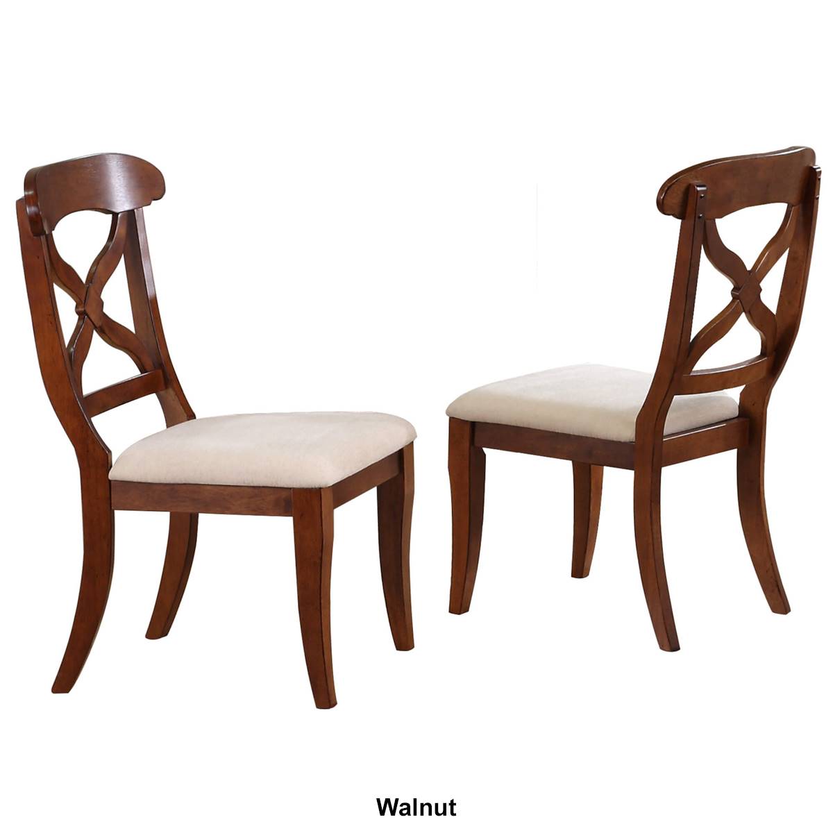 Besthom Andrews Distressed Upholstered Side Chairs - Set Of 2