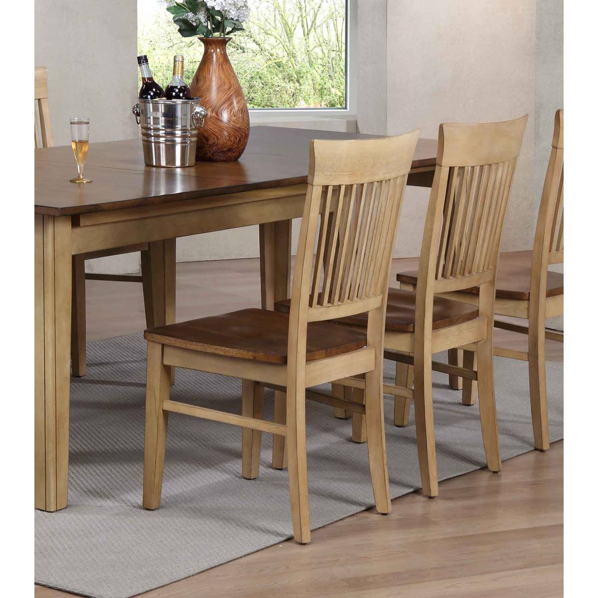 Besthom Simply Brook Distressed Side Chairs - Set Of 2