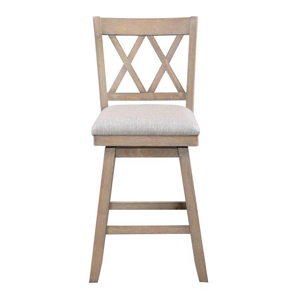 Home 2 Office 37.5in. Double Cross Back Bar Stool alternate view