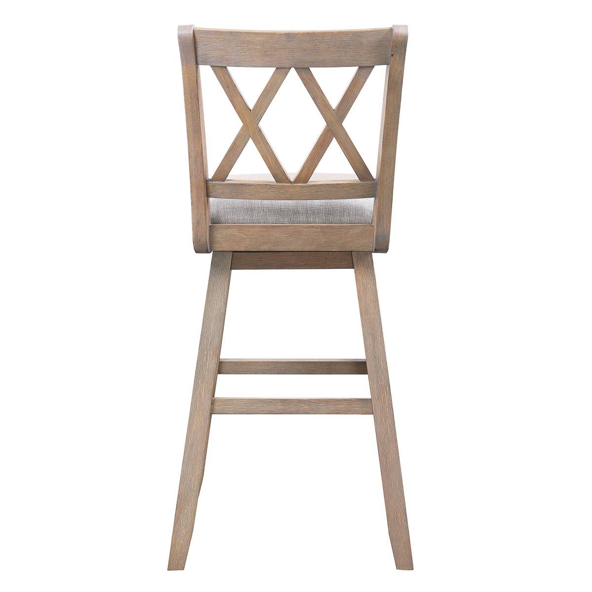 Home 2 Office 42.5in. Double Cross Back Bar Stool