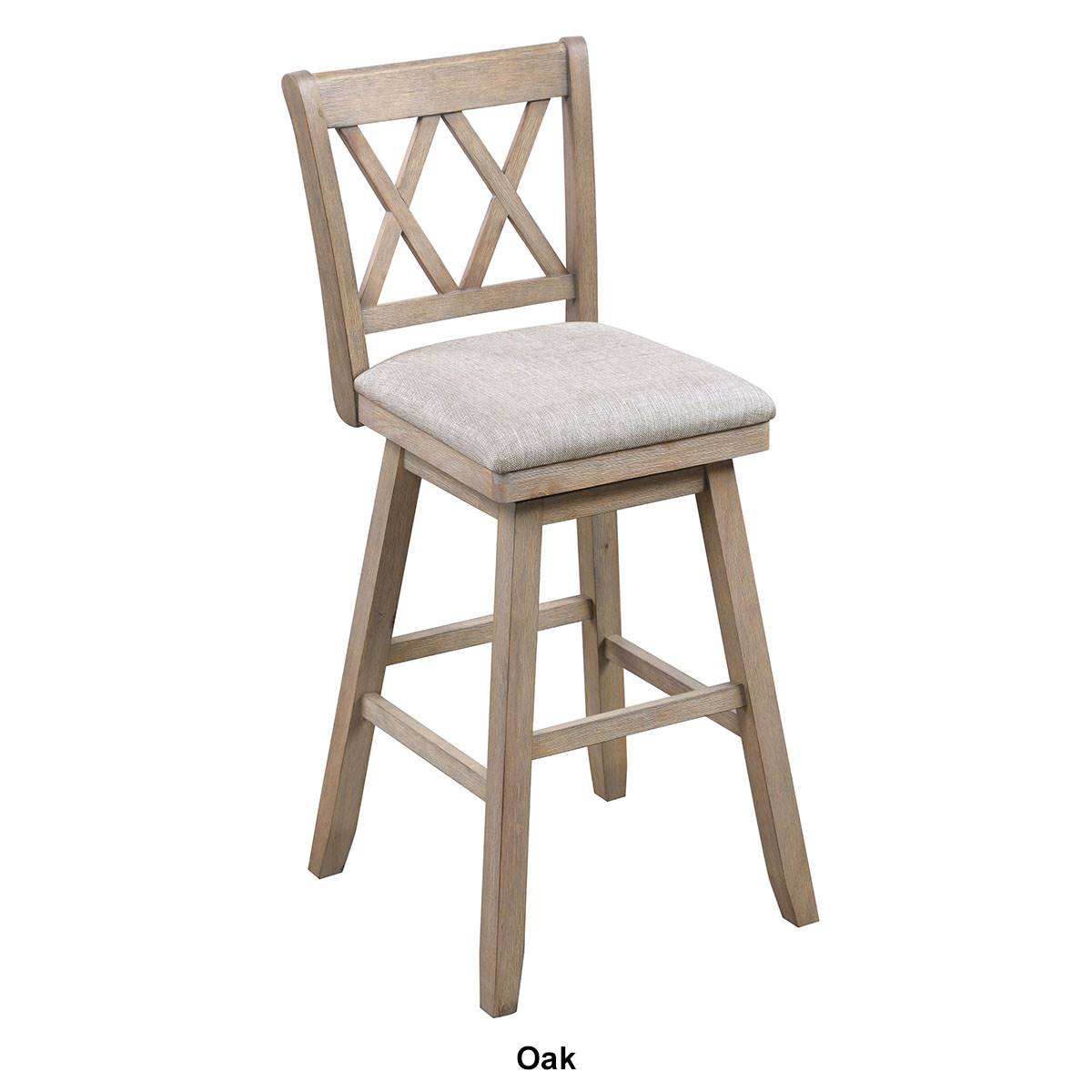 Home 2 Office 42.5in. Double Cross Back Bar Stool