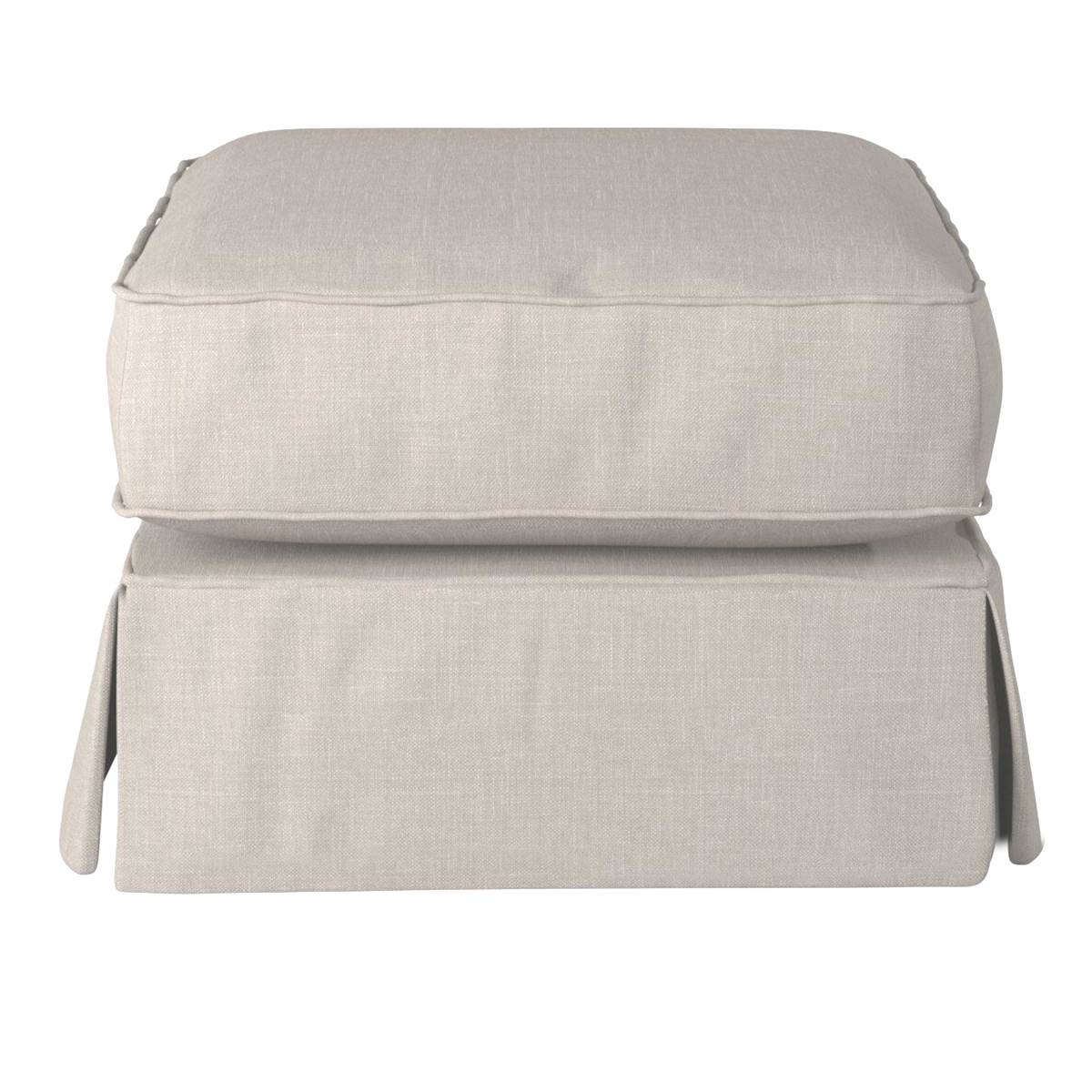 Besthom Americana Upholstered Pillow Top Ottoman