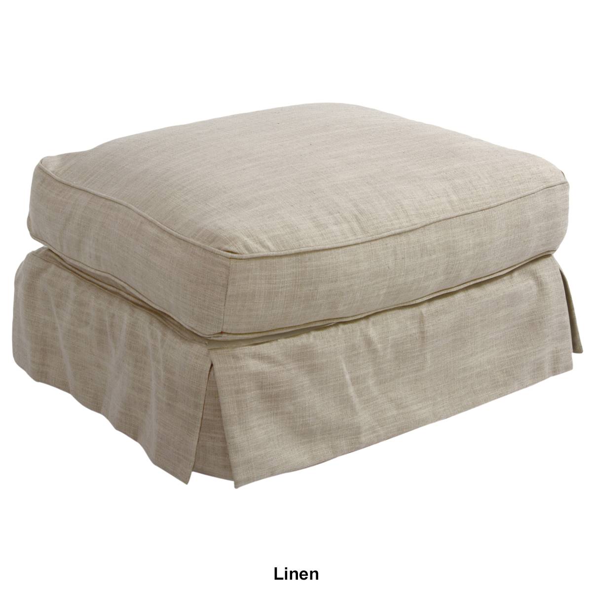 Besthom Americana Upholstered Pillow Top Ottoman