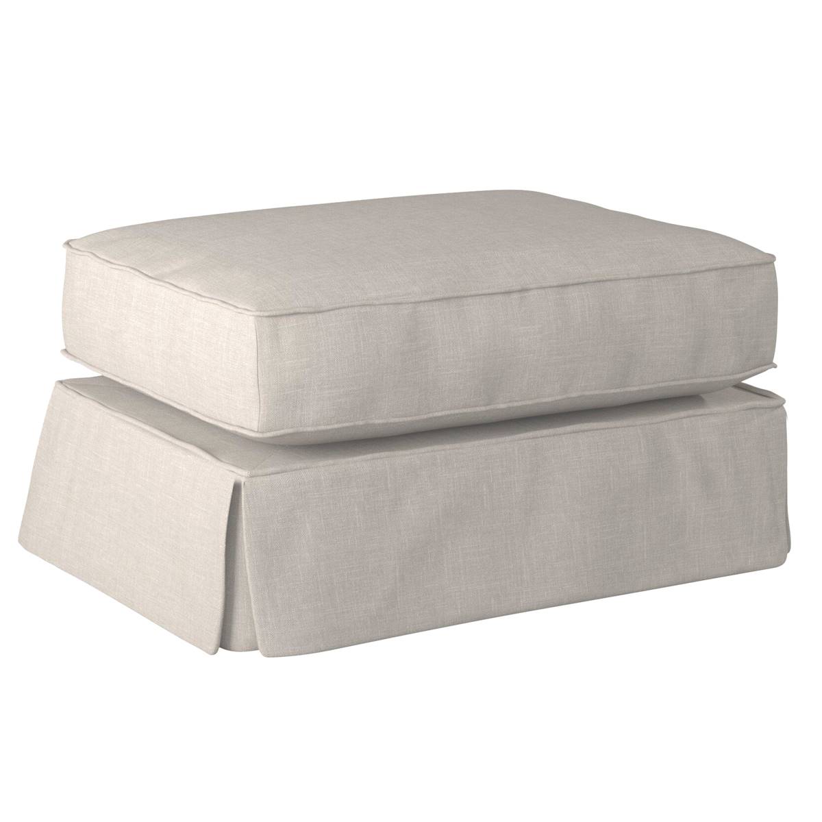 Besthom Horizon Upholstered Pillow Top Ottoman