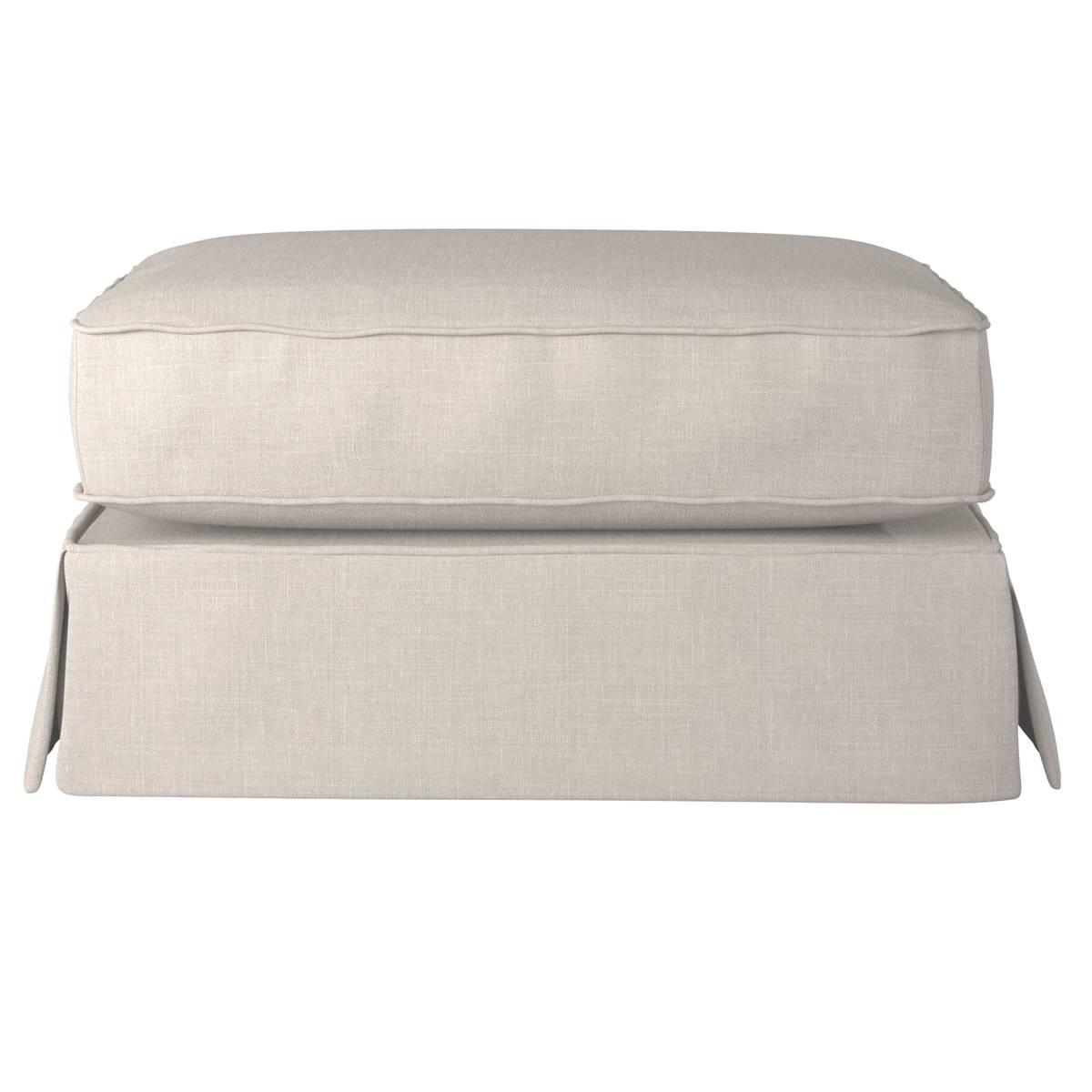 Besthom Horizon Upholstered Pillow Top Ottoman