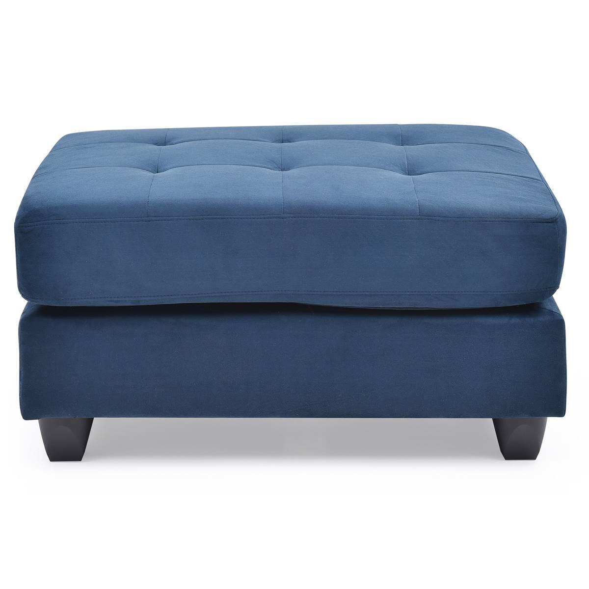 Passion Furniture Malone Tufted Ottoman