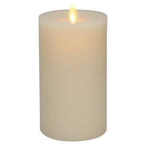 Ivory Wick To Flame Pillar Candle