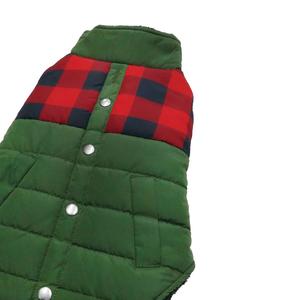 Best Furry Friends Red Buffalo Check Pet Coat alternate view