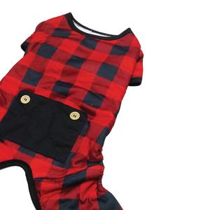 Best Furry Friends Buffalo Check Pet Pajamas alternate view
