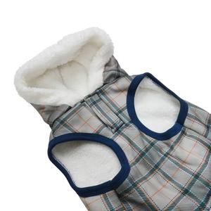 Best Furry Friends Harvest Plaid Pet Hoodie alternate view