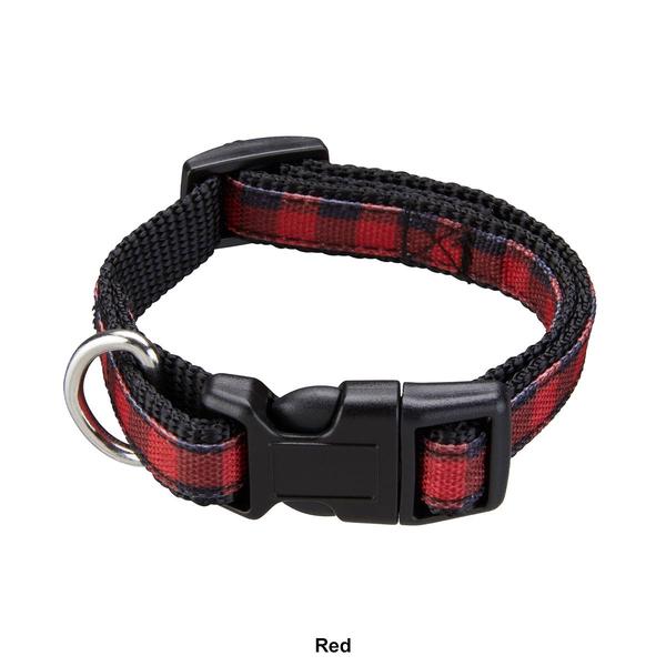 Best Furry Friends Buffalo Check Pet Collar alternate view