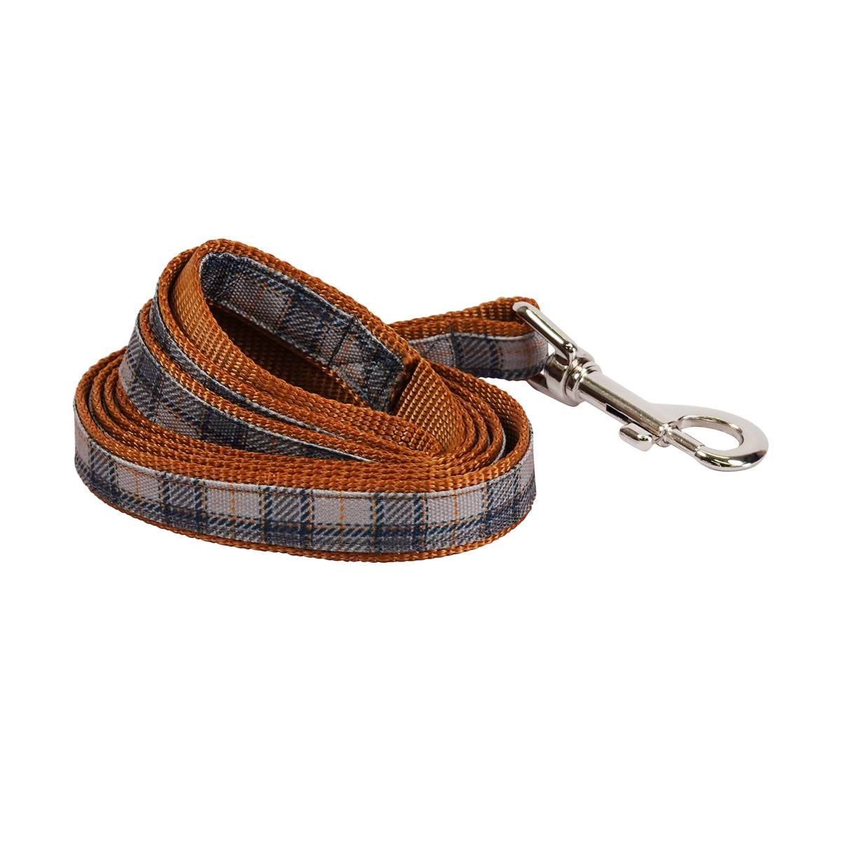 Best Furry Friends Harvest Plaid Pet Leash