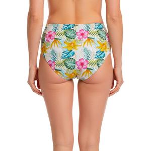 Womens Catherine Malandrino Havana Floral High Waist Swim Bottoms alternate view