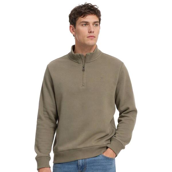 Mens DKNY State 1/4 Zip Pullover Fleece Sweatshirt alternate view