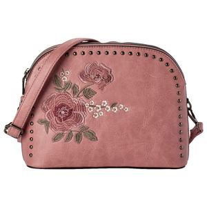 Sam & Hadley Embroidered Dome Crossbody