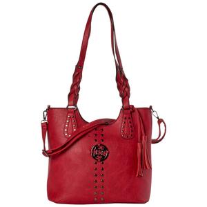 Sam & Hadley Medallion Stud Tote alternate view