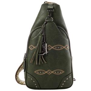 Sam & Hadley Western Embossed Sling Crossbody alternate view