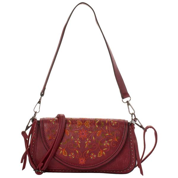 Sam & Hadley Embroidered Flap Crossbody alternate view