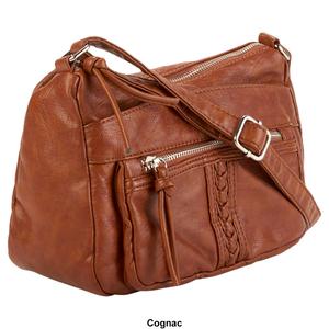 Sam & Hadley Washed Crossbody with Braiding alternate view