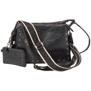 Sam & Hadley Studded Guitar Strap Crossbody